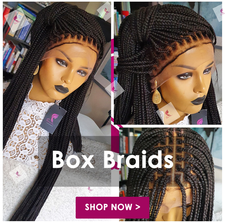 braided lace front wigs uk