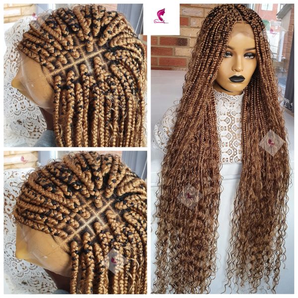 Boho Idi Box Braids Colour 27 Dark Roots Full Frontal Braided Wigs Store Uk Eminado Braided Wigs Braid Wig Lace Frontal Full Lace Cornrow Locs Twists Box Braids boho idi box braids colour 27 dark roots full frontal
