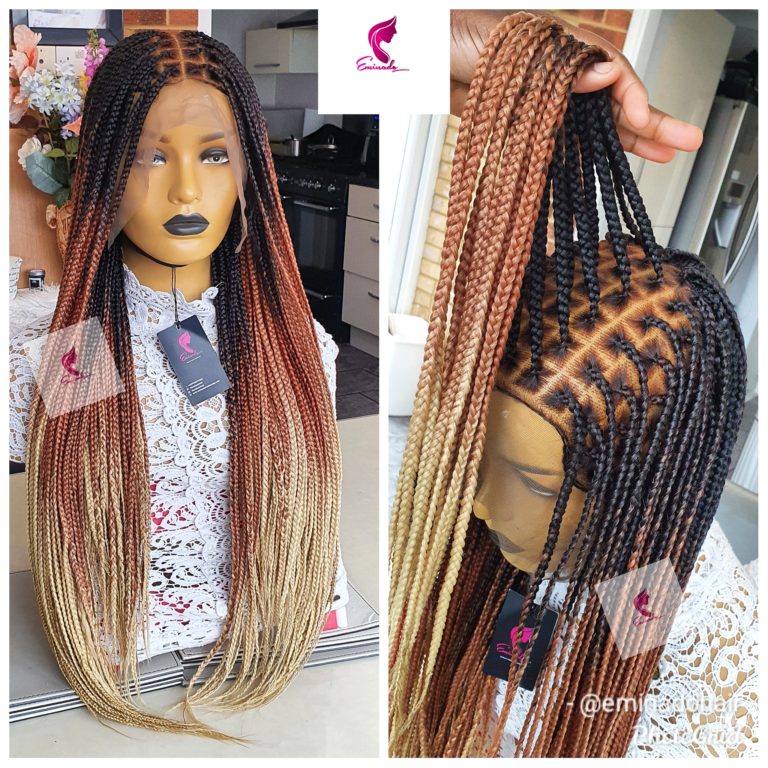 Ava Small knotless Braids (as pictured), ombres