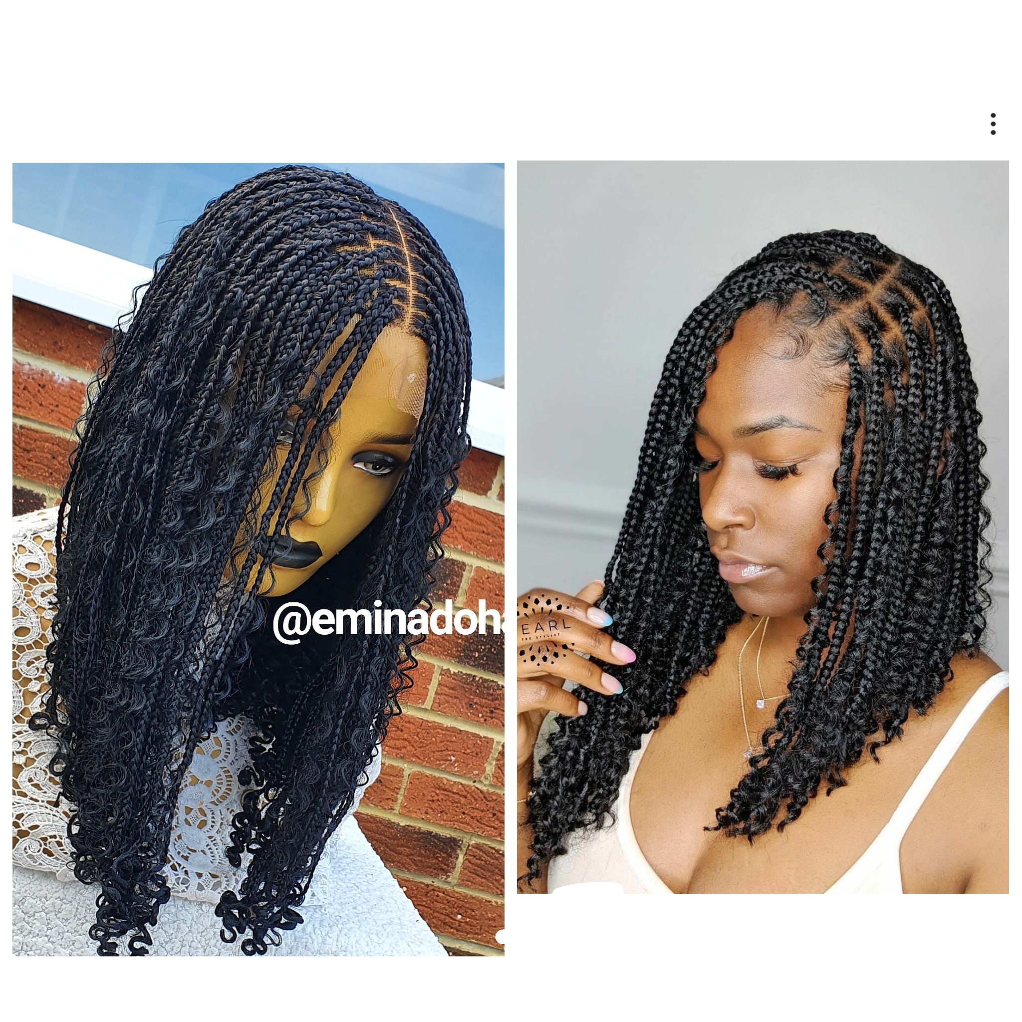 Boho Knotless Braids Bob Ubicaciondepersonascdmxgobmx