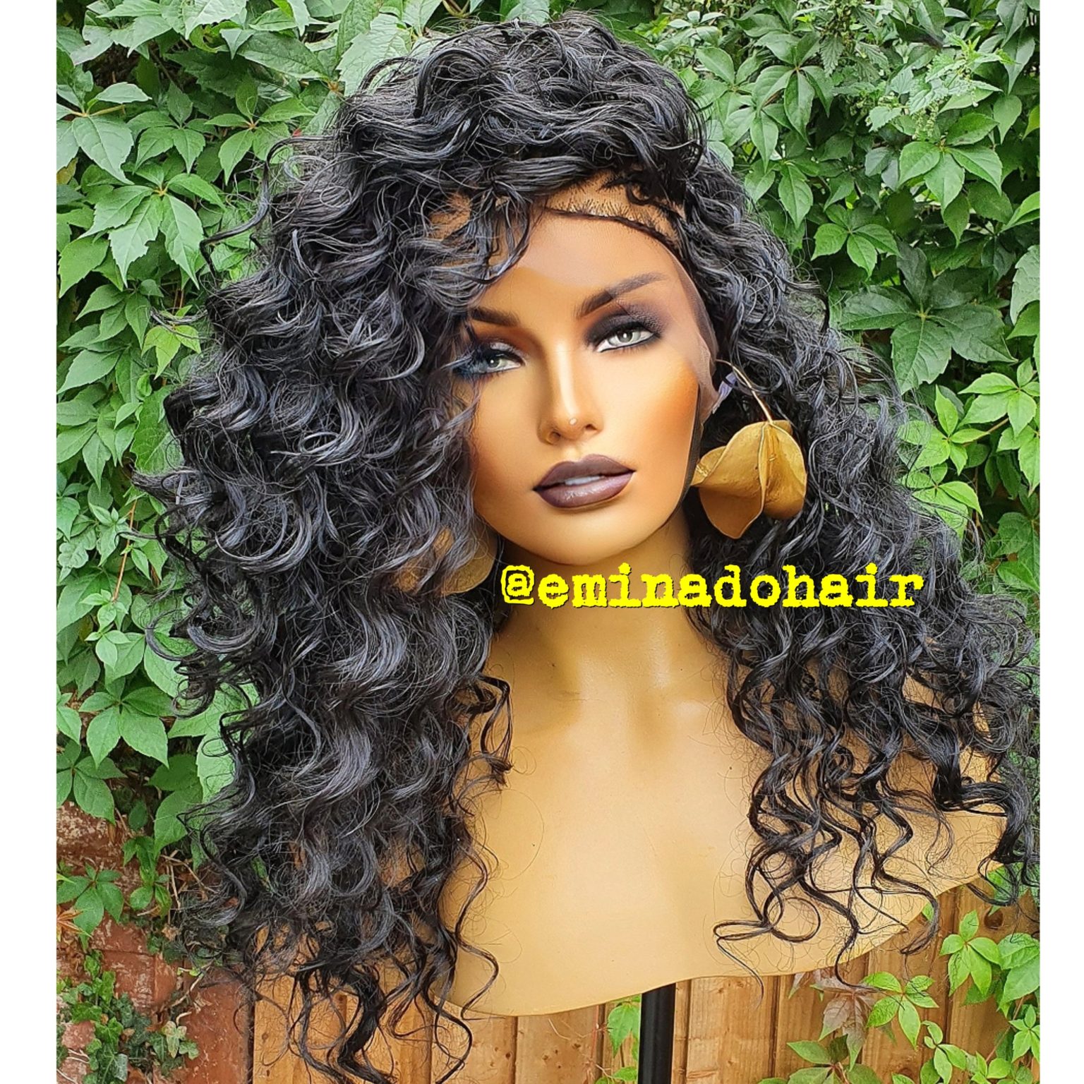  Tree Braids Black Cornrow Braided Wig | Eminado Hair