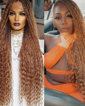Boho Colour 27,  Full lace wig, 1 ready to ship